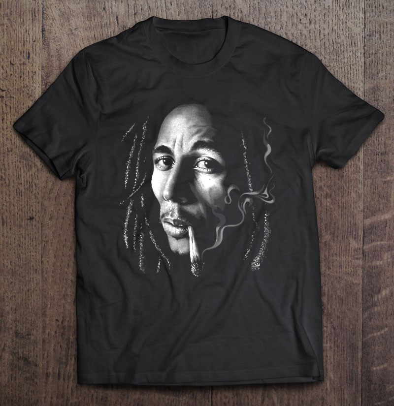 black-and-white-bob-arts-marley-love-music-legends-never-die-t-shirt