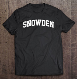 snowden-family-last-name-pride-surname-arch-t-shirt