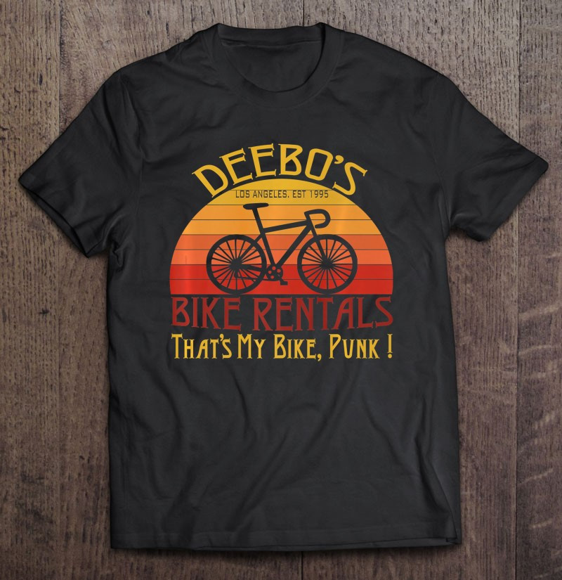 deebos-bike-rentals-vintage-bike-rider-funny-gift-t-shirt