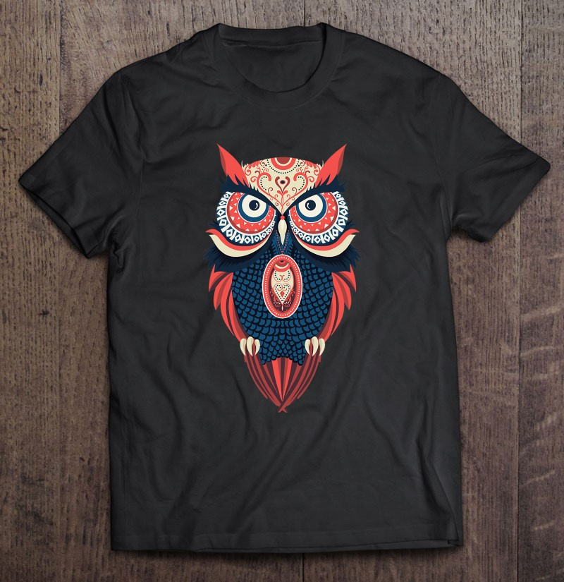mandala-owl-native-american-design-t-shirt