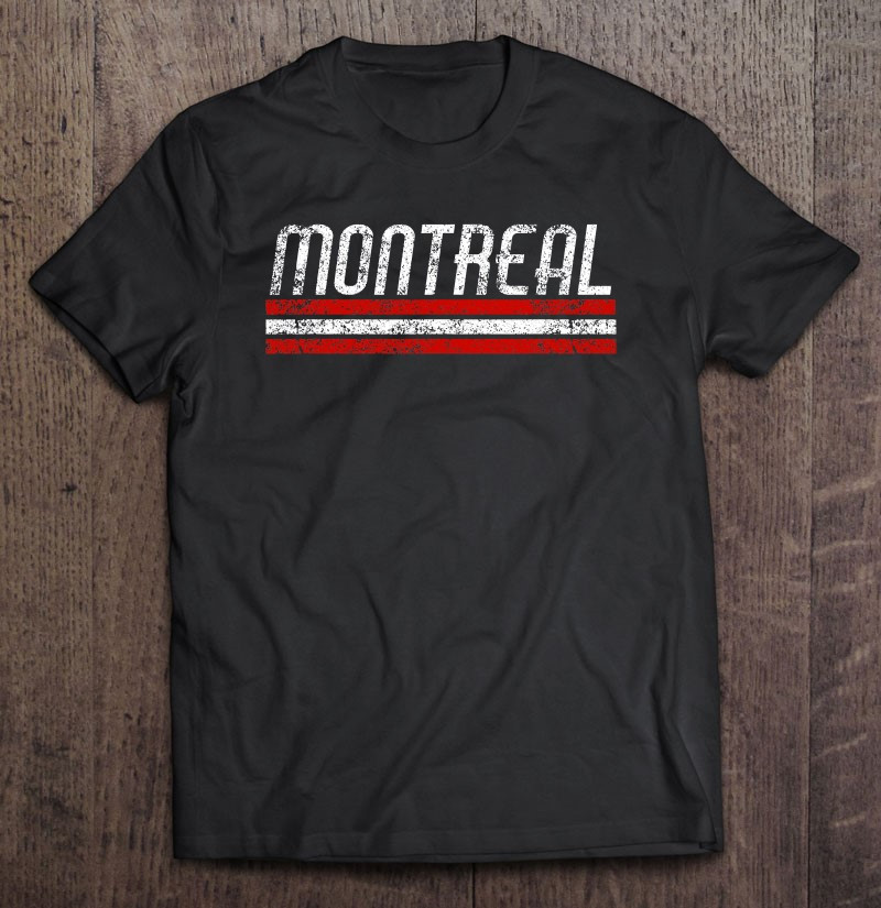 montreal-canada-retro-vintage-weathered-stripe-throwback-t-shirt