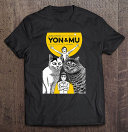 junji-itos-cat-diary-yon-and-mu-english-cover-t-shirt