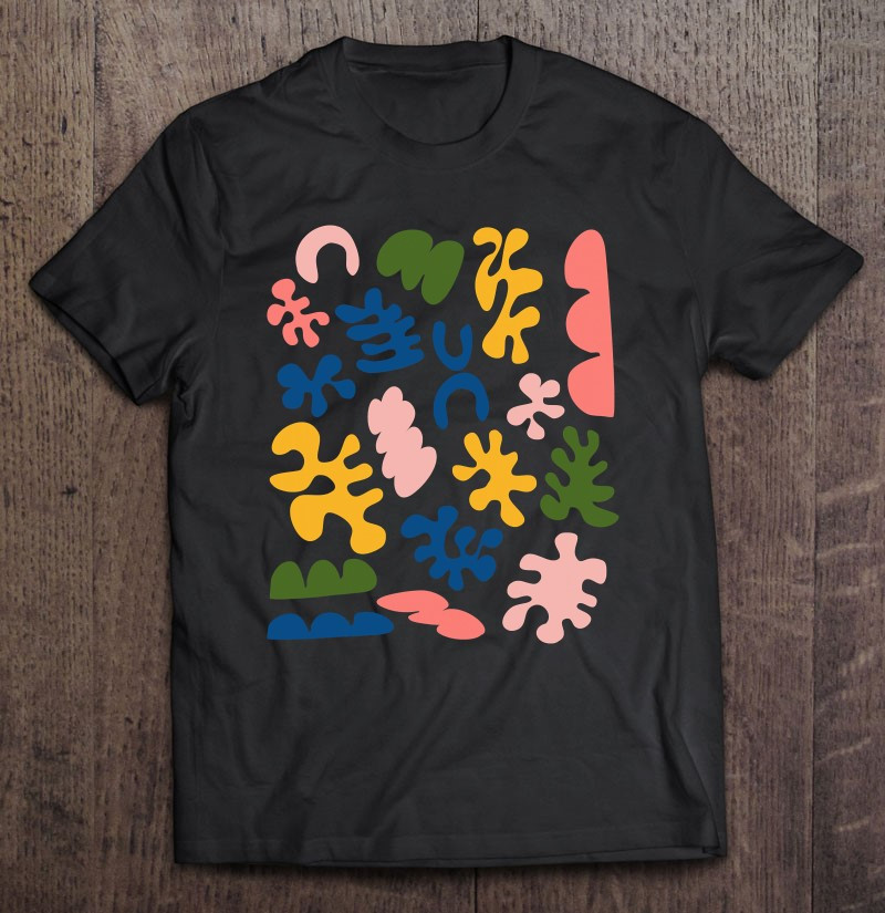 matisse-inspired-organic-shapes-floral-cut-out-art-graphic-t-shirt