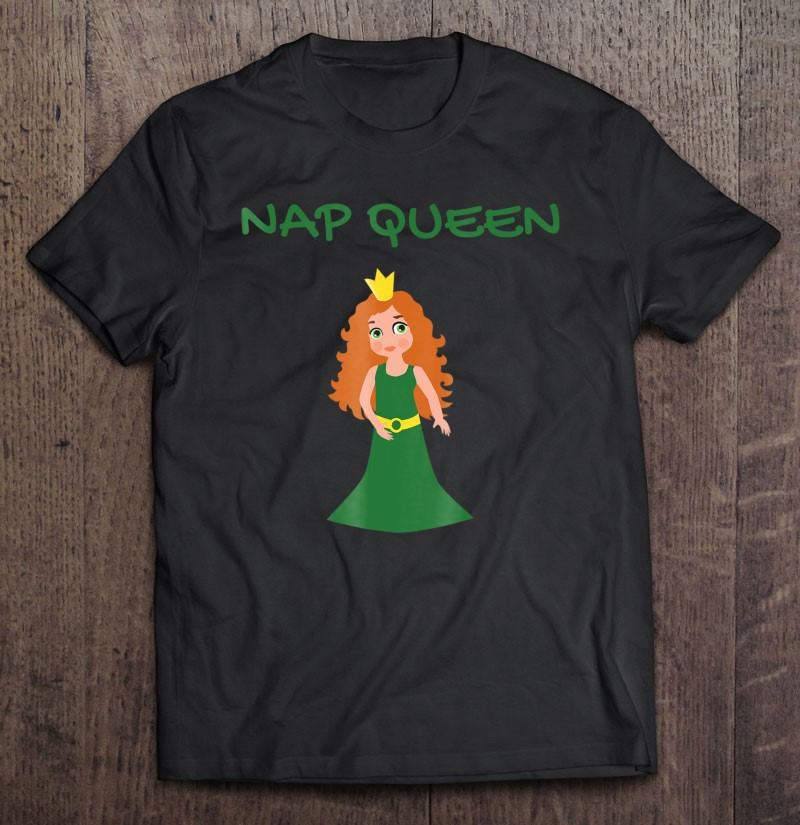 sleeping-nap-queen-shirt-sleeping-princess-beauty-shirt-girl-t-shirt