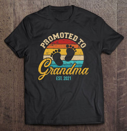 promoted-to-grandma-2021-vintage-retro-t-shirt