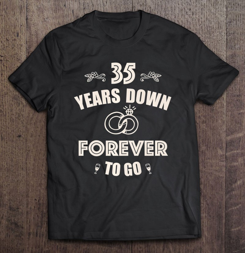 35-years-wedding-anniversary-gift-for-him-her-matching-couple-t-shirt