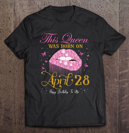this-queen-was-born-on-april-28-happy-birthday-to-me-t-shirt