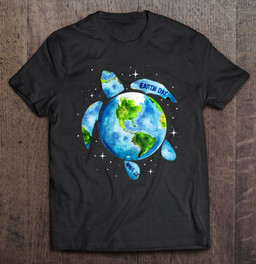 earth-day-2021-restore-earth-sea-turtle-art-save-the-planet-t-shirt