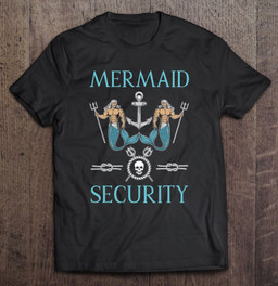 mermaid-security-birthday-party-costume-gifts-t-shirt