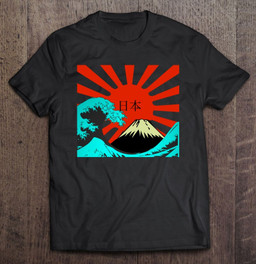 vaporwave-aesthetic-retro-rising-sun-over-mt-fuji-t-shirt
