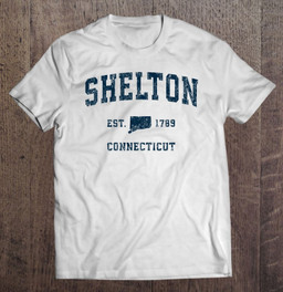 shelton-connecticut-ct-vintage-sports-design-navy-print-t-shirt