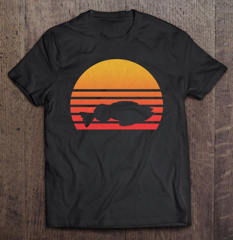 vintage-retro-sunset-lingcod-t-shirt