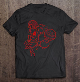 the-little-mermaid-sebastian-contrast-outline-t-shirt