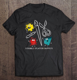 scribble-splatter-snippets-t-shirt