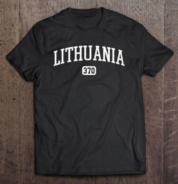 370-lithuania-country-area-code-lithuanian-pride-t-shirt