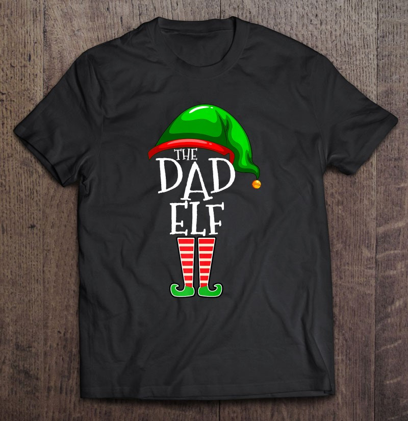 dad-elf-group-matching-family-christmas-gift-daddy-t-shirt