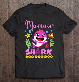mamaw-of-the-baby-shark-birthday-mamaw-shark-t-shirt-hoodie-sweatshirt-2/