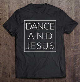 dance-and-jesus-christian-dancer-minimal-dancing-t-shirt