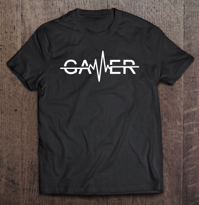 gamer-heartbeat-video-games-graphic-t-shirt