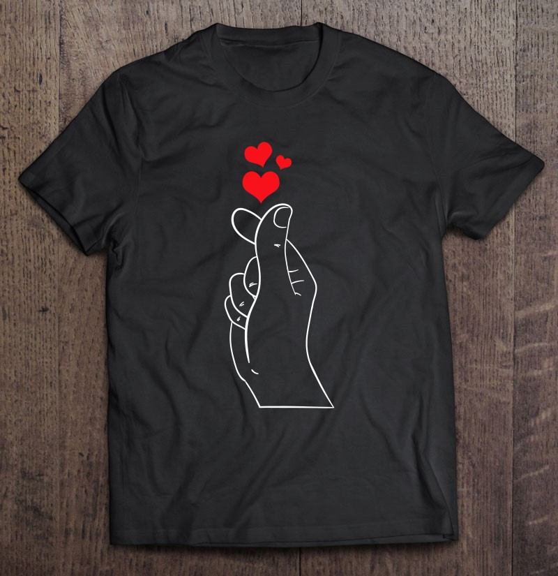finger-heart-korean-lover-t-shirt