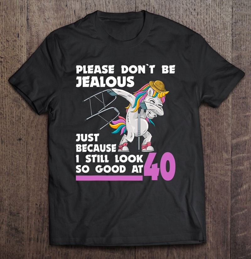 40th-birthday-40-years-40-years-old-unicorn-walker-t-shirt