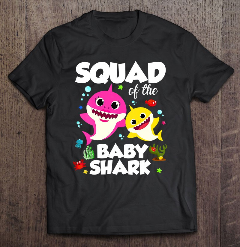 squad-of-the-baby-shark-squad-shark-t-shirt