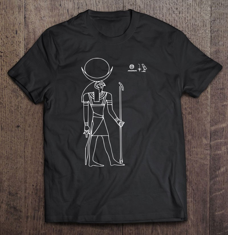 ancient-egyptian-god-khonsu-hieroglyphics-moon-disk-falcon-t-shirt