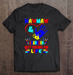 mawmaw-and-grandson-best-friends-for-life-autism-awareness-t-shirt