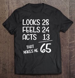 funny-65th-birthday-gift-65-years-old-born-in-1955-ver2-t-shirt
