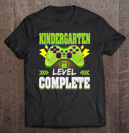 kids-kindergarten-level-complete-graduation-class-of-2021-ver2-t-shirt