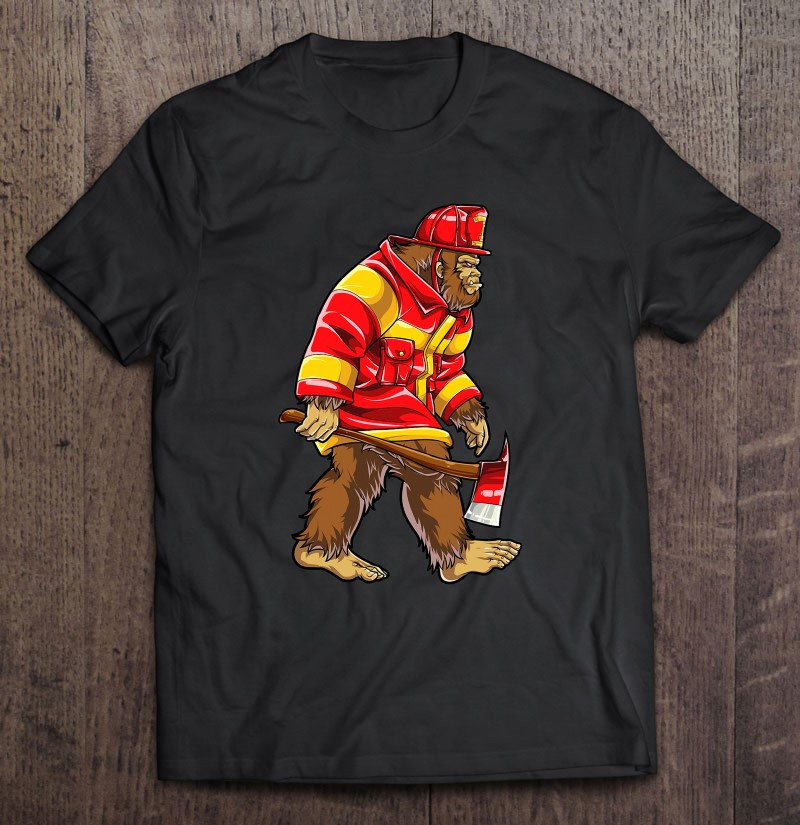bigfoot-firefighter-men-thin-red-line-sasquatch-lover-t-shirt