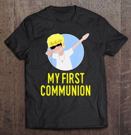 kids-my-first-holy-communion-for-boys-clothes-dabbing-blonde-1st-t-shirt