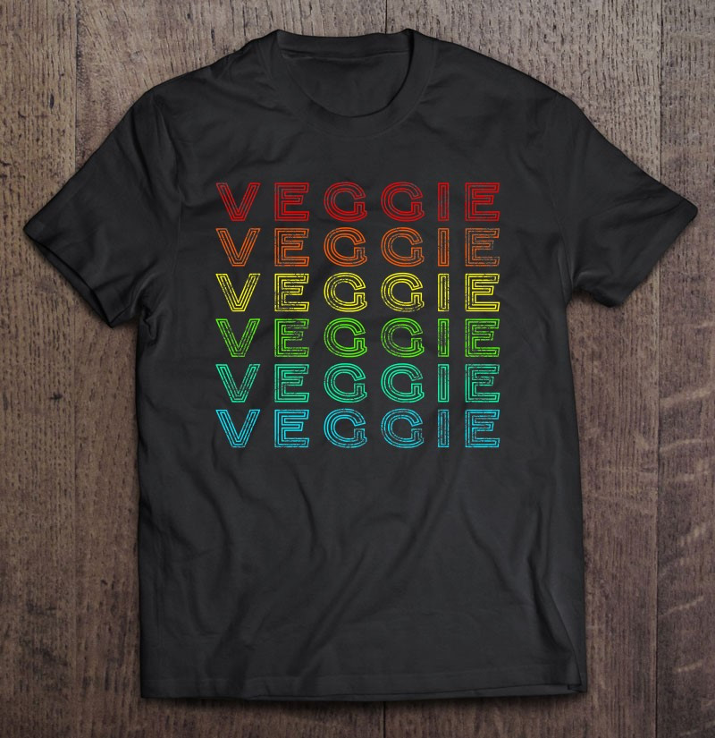 funny-veggie-retro-tee-for-vegetarian-t-shirt