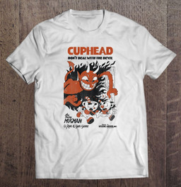 cuphead-mugman-running-from-the-devil-t-shirt