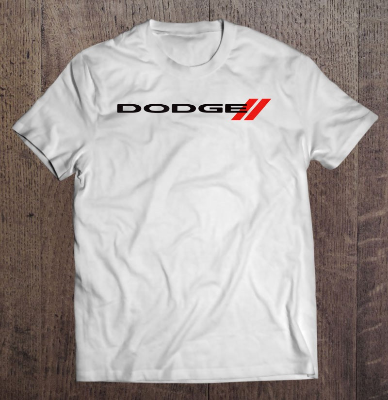 dodge-wordmark-logo-t-shirt