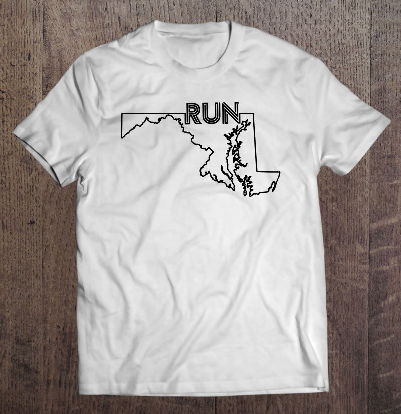 state-of-maryland-outline-with-run-text-abn464a-t-shirt