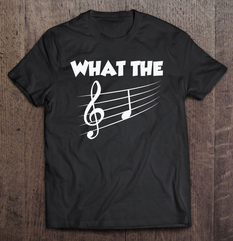what-the-f-music-t-shirt