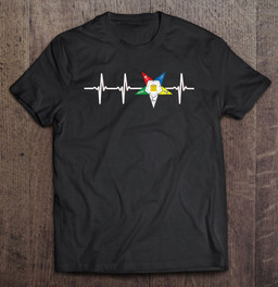 order-of-the-eastern-star-heartbeat-ekg-pulse-for-women-logo-t-shirt