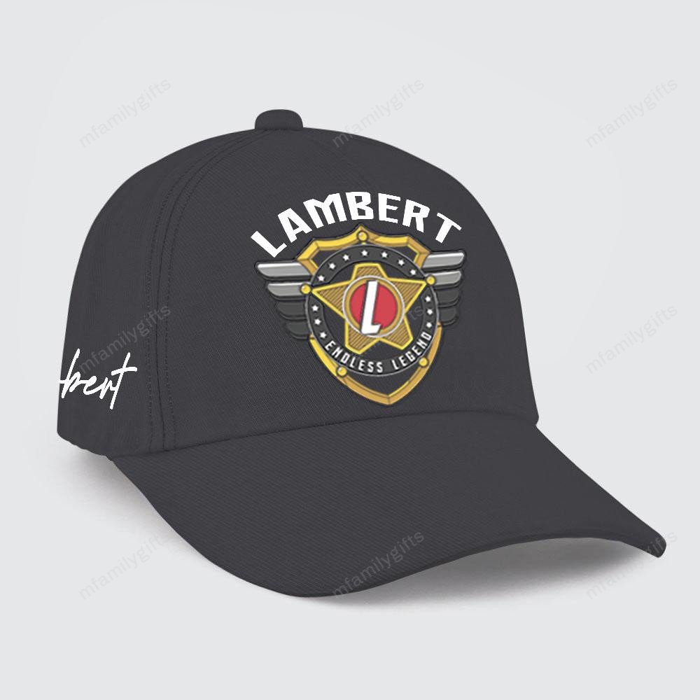 Lambert Cap LAMBERT BASEBALL CAP - mfamilygifts