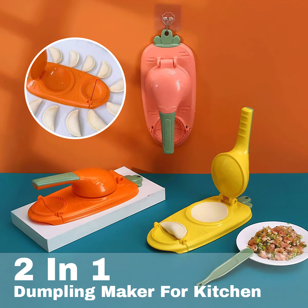 2 In 1 Dumpling Maker For Kitchen