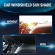 Adjustable Car Windshield Sun Shade Umbrella