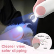 Professional Cat Nail Clipper With LED Light