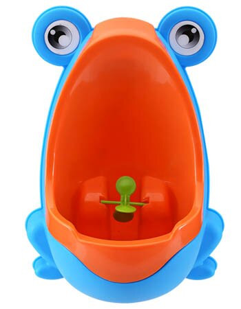 New Arrival Baby Boy Potty Toilet Training Frog Children Stand Vertical Boys Urinal for free potty brush