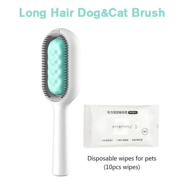 Pet Deshedding Brush Cat Dog Hair Fur Remover Grooming Brush Silicone Hair Remover Massage Tools Hair Removal Comb