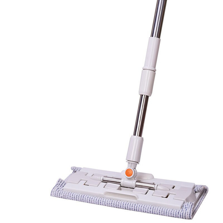Hand-washing flat mop large household tile rotating lazy mop wet and dry mop head
