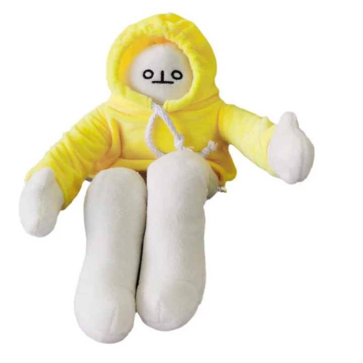 40cm Ins Yellow Banana Man Doll Gift Plush Toys Popular Appease Dolls Birthday Gifts For Children Baby