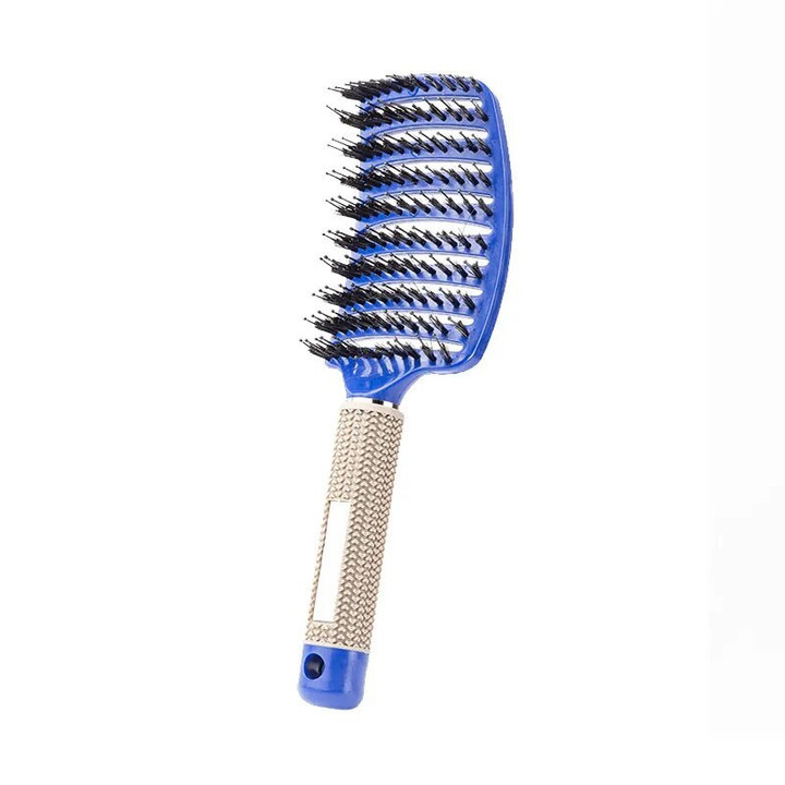 Curved Vented Comb Hair Brush Professional Girls Hair Scalp Massage Comb Women Wet Curly Detangle for Salon Hairdressing Styling