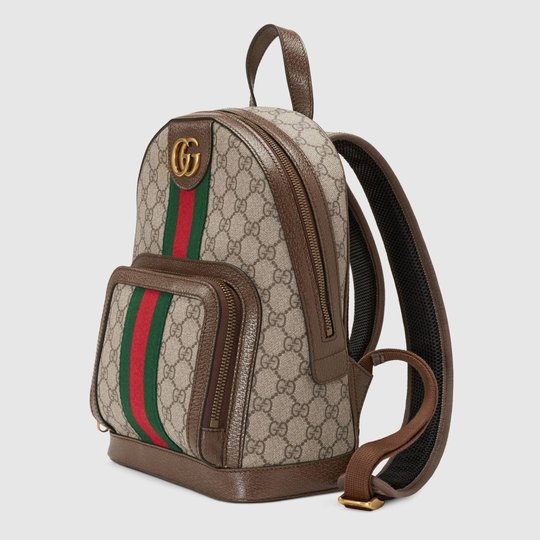 Ophidia GG Small Backpack - Leather Men's Backpack