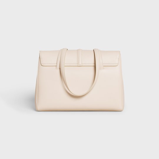 Ivory Medium Soft 16 Bag In Smooth Calfskin - Leather Women's Handbag - Bagsfits