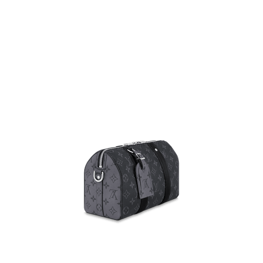 Classic Keepall Monogram Eclipse Canvas Leather Bag - Leather Men's Handbag - Bagsfits